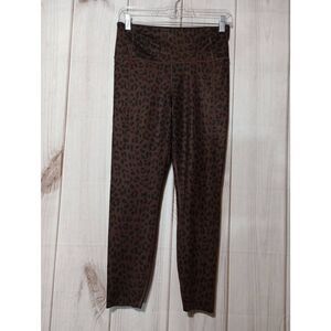 Gapfit Pants Ladies Small Brown‎ Black Leopard